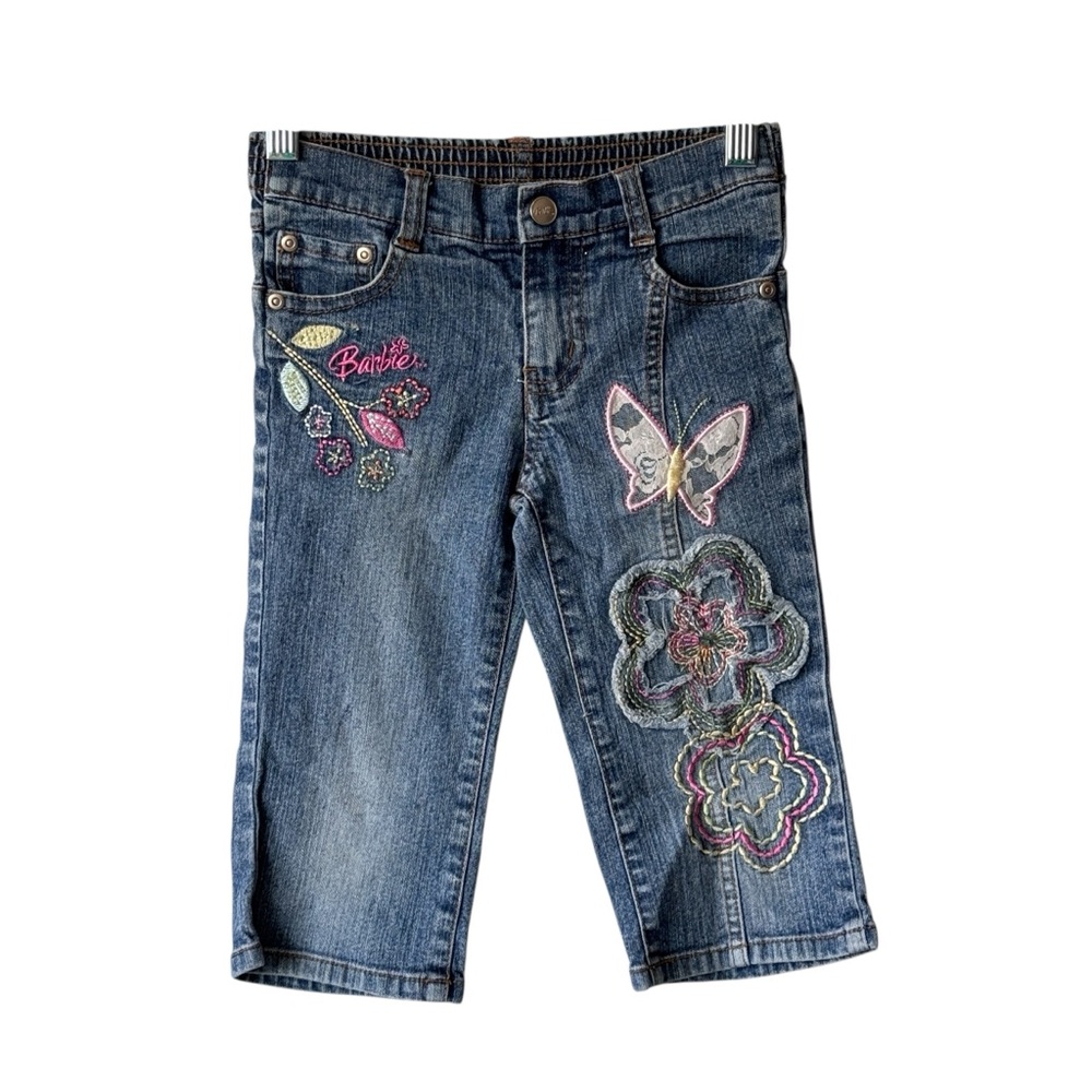 2000s Barbie Avenue Embroidered Jeans - 4T